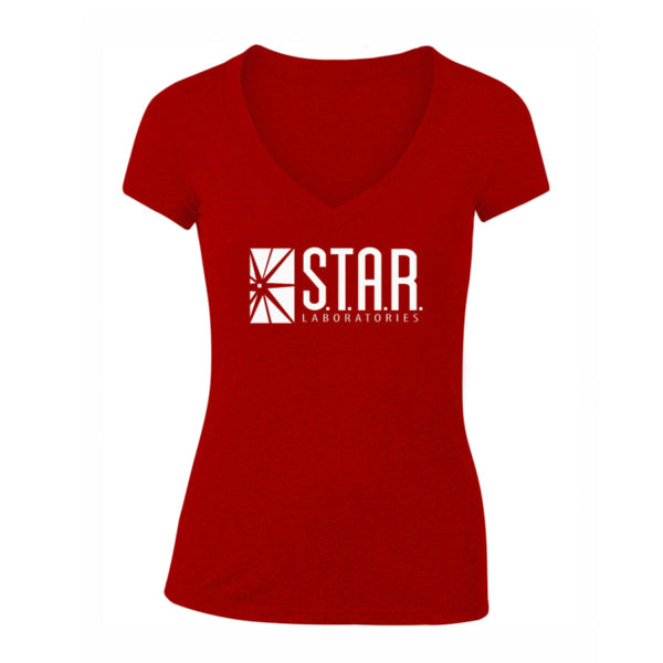 Women's Star Laboratories Star Lab S.T.A.R Movie V-Neck T-Shirt