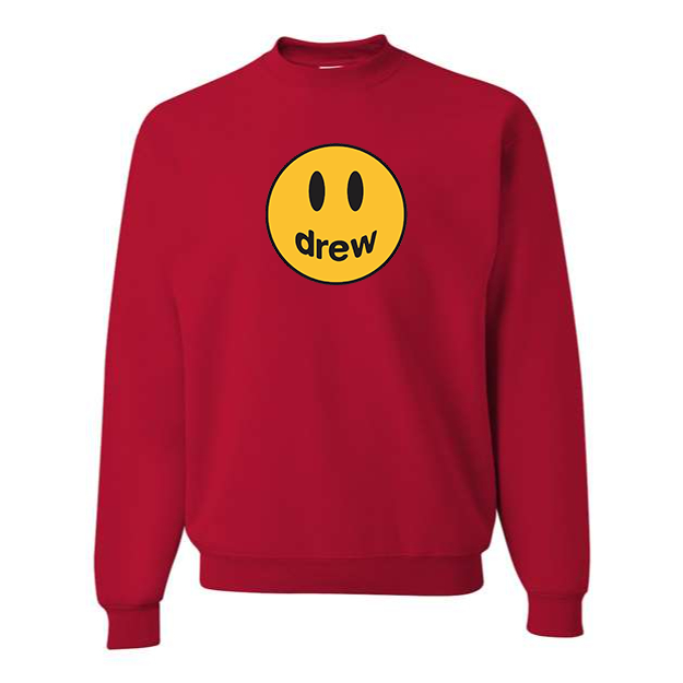 Men's Justin Bieber Drew Music Crewneck Sweatshirt