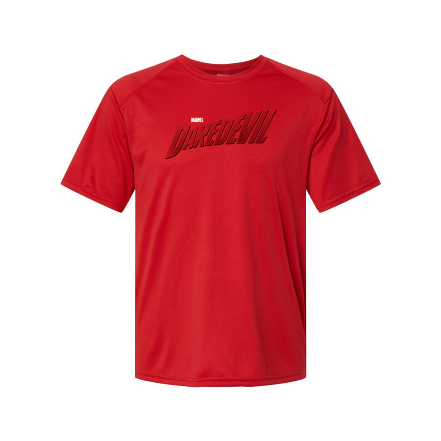 Men's Daredevil Marvel Superhero Performance T-Shirt