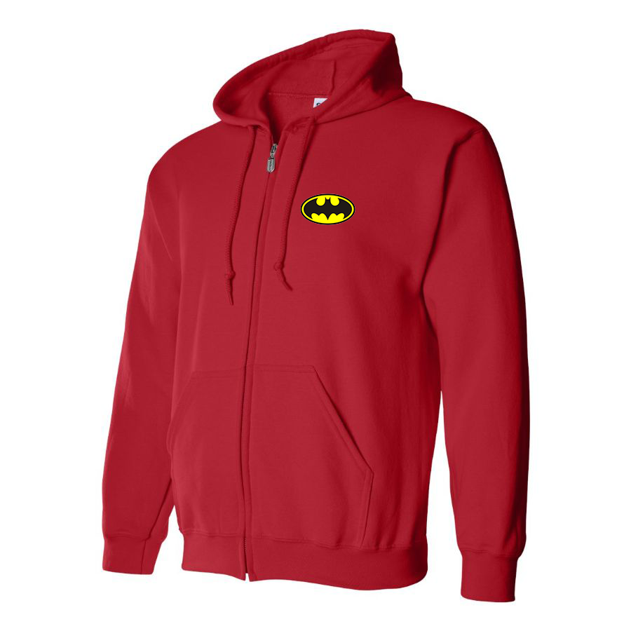 Men's DC Comics Batman Superhero Zipper Hoodie