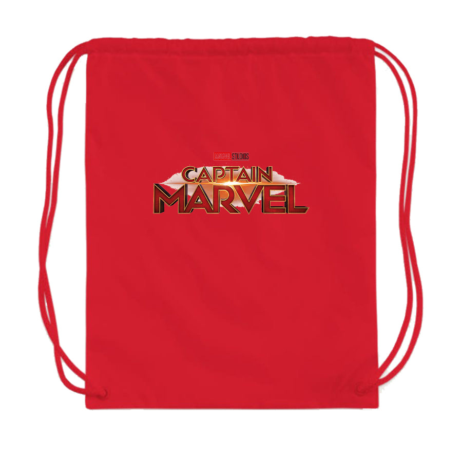 Captain Marvel Superhero  Drawstring Bag