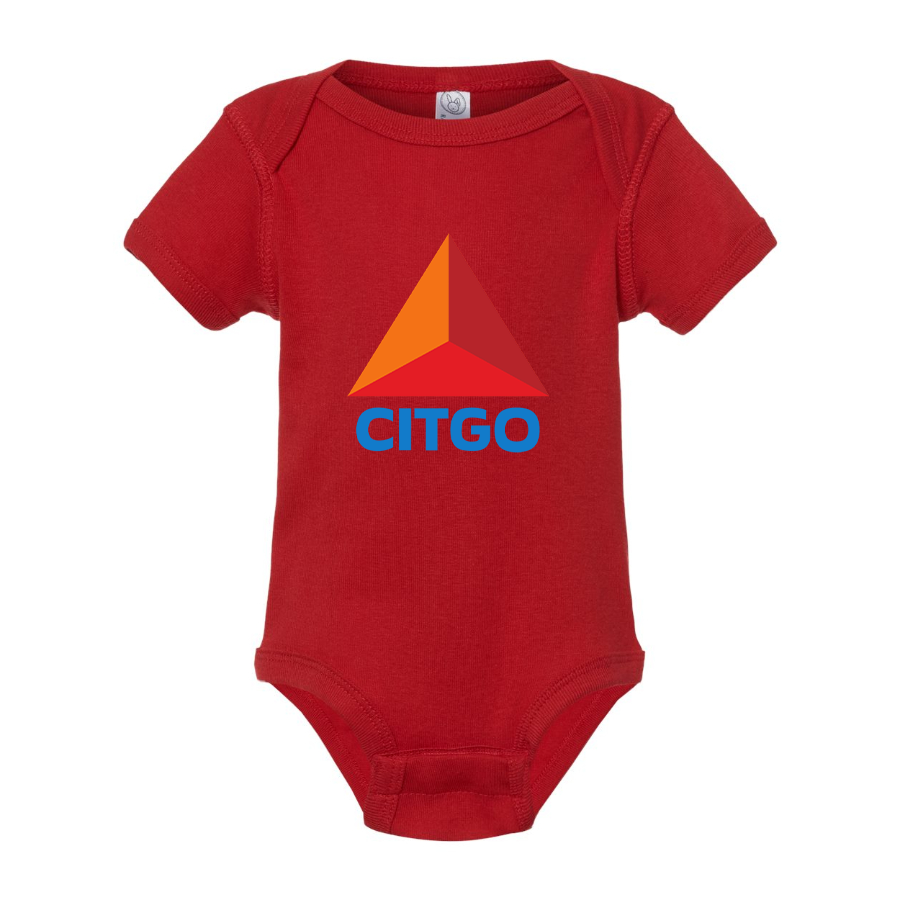 Citgo Gas Station Baby Romper Onesie