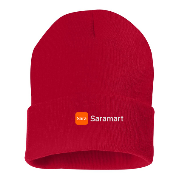 Saramart Logo Beanie Hat
