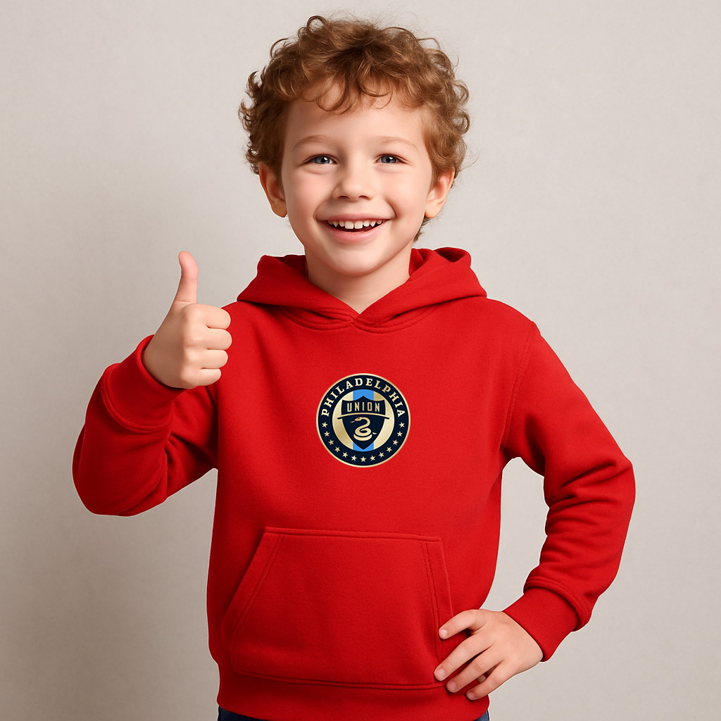 Youth Kids Philadelphia Union FC Pullover Hoodie