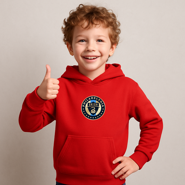Youth Kids Philadelphia Union FC Pullover Hoodie