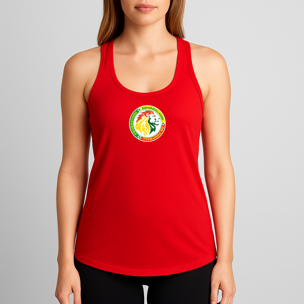 Women's Senegal National Soccer Team Racerback Tank Top