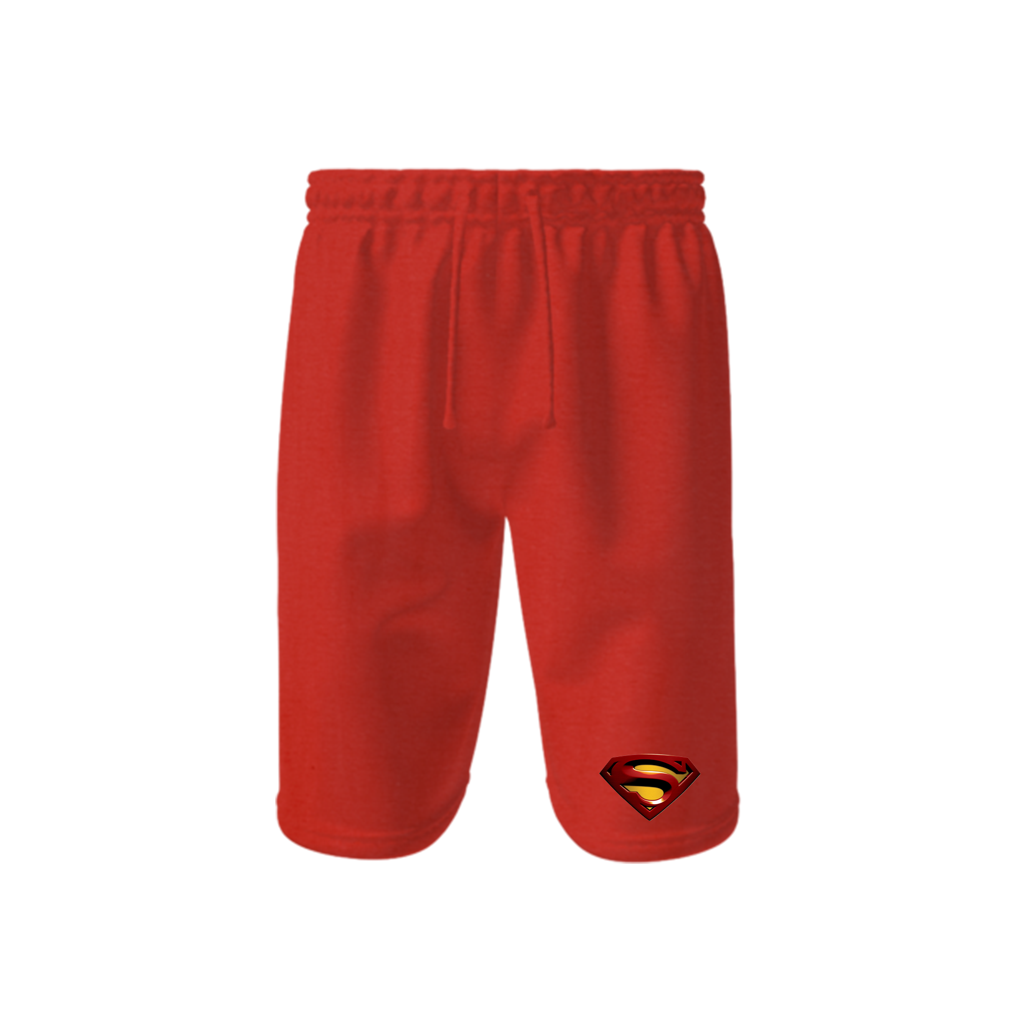 Men's Superman Superhero Athletic Fleece Shorts