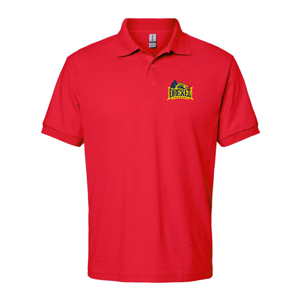 Men's Drexel Dragons Dry Blend Jersey Polo