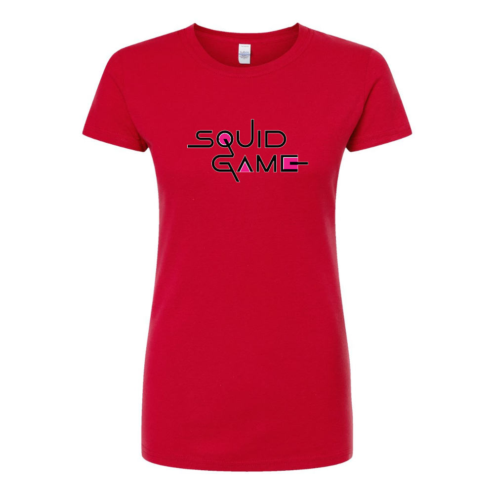 Women's Squid Game Show Round Neck T-Shirt