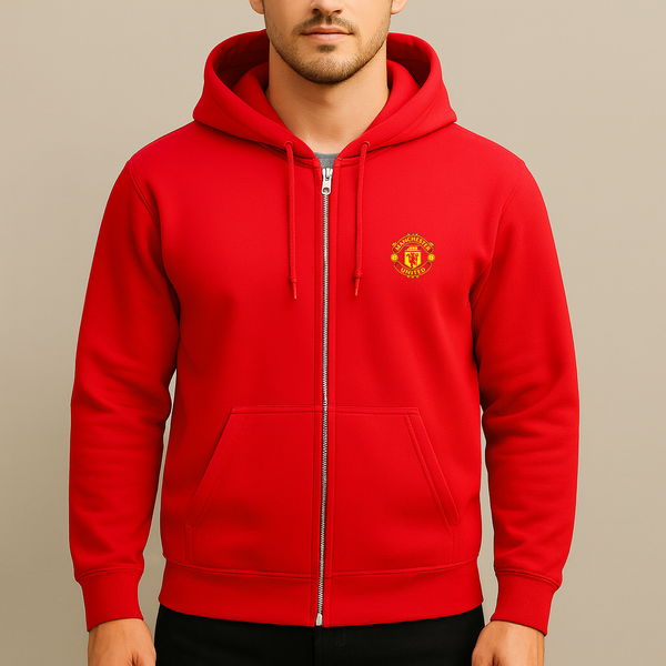 Men’s Manchester United Soccer Zipper Hoodie
