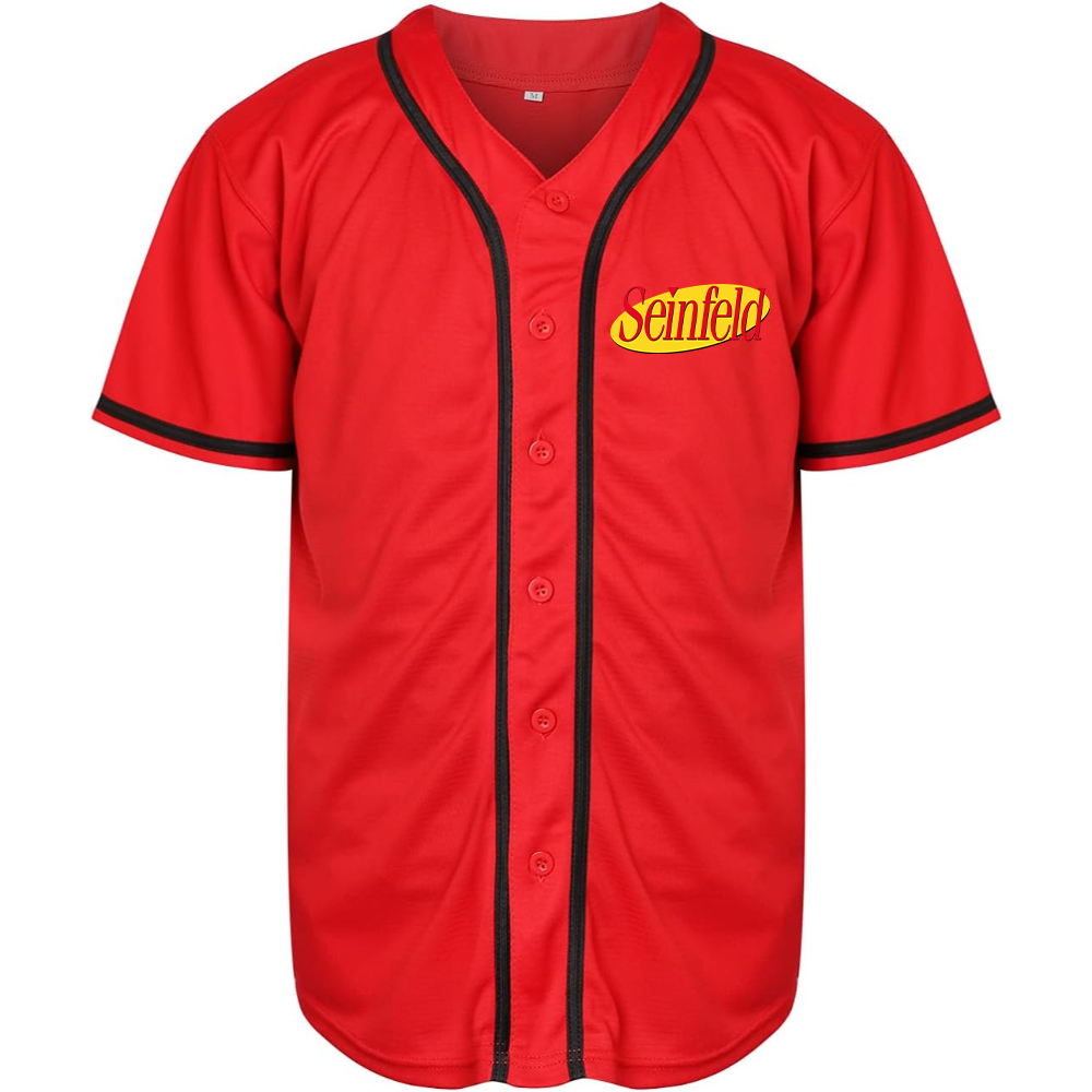 Men's Seinfeld Sitcom Show Baseball Jersey