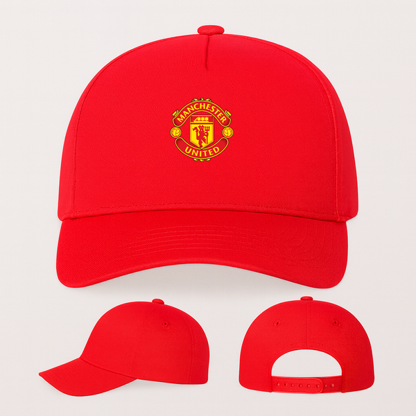 Manchester United Soccer Five Panel Twill Snapback Cap