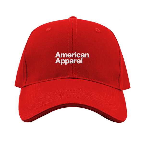 American Apparel  Logo  Dad Baseball Cap Hat