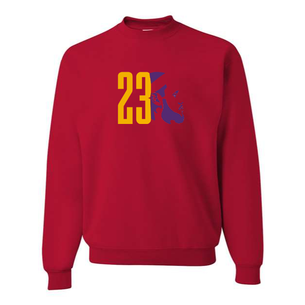 Men's Lebron James 23 Crewneck Sweatshirt