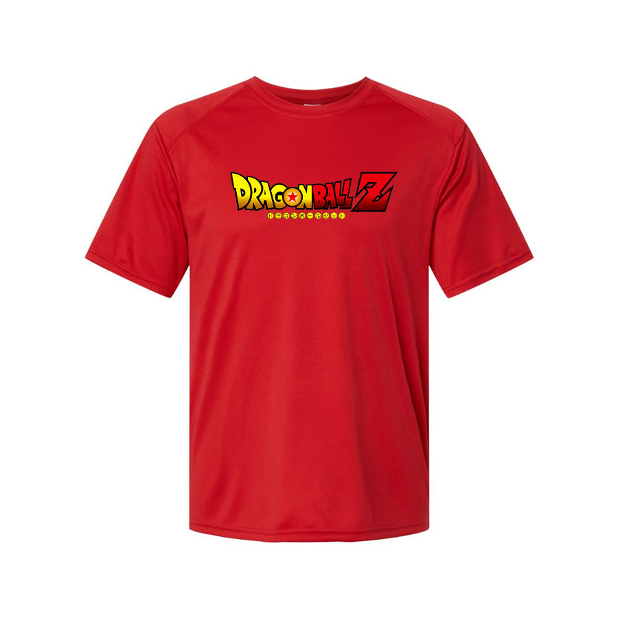 Youth Kids Dragon Ball Z Cartoon Title Performance T-Shirt