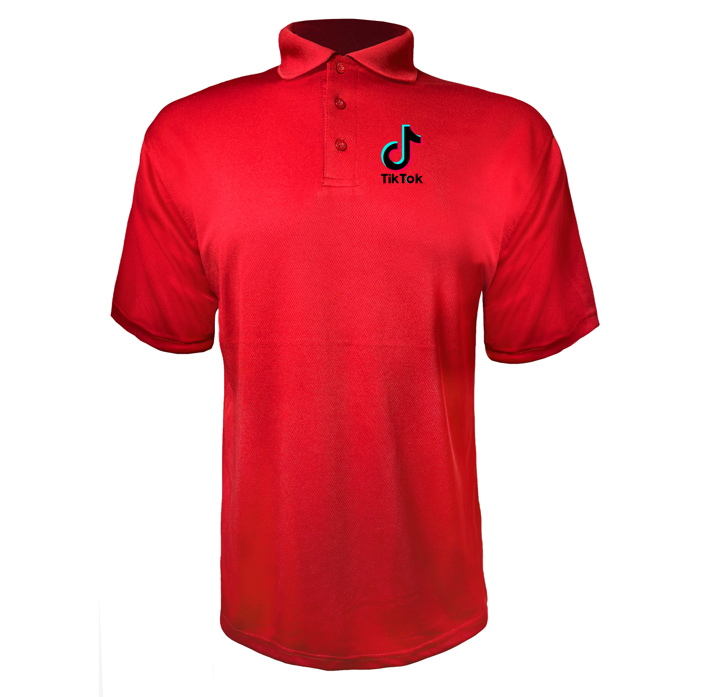 Men's TikTok Social Polyester Polo