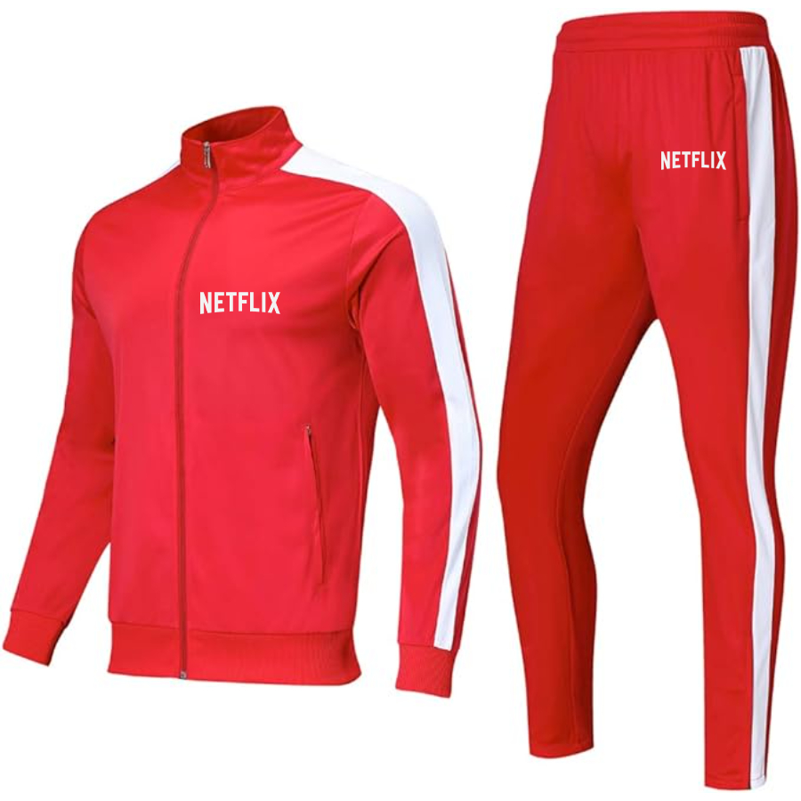 Men's Netflix Movie Show Dri-Fit TrackSuit