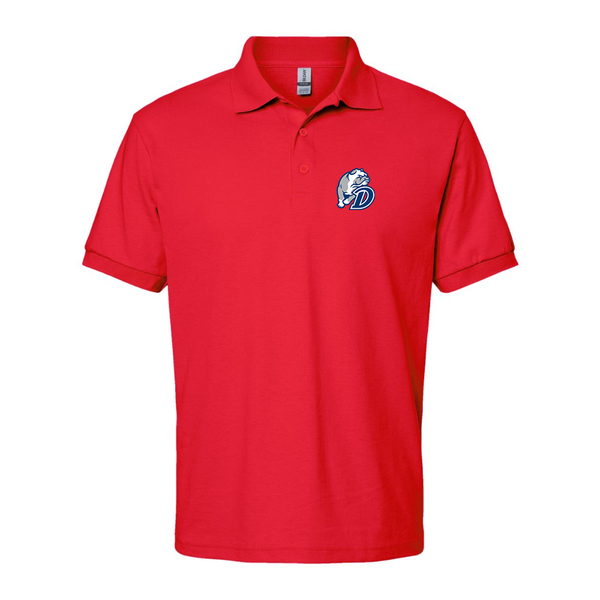 Men's  Drake Bulldogs Dry Blend Jersey Polo