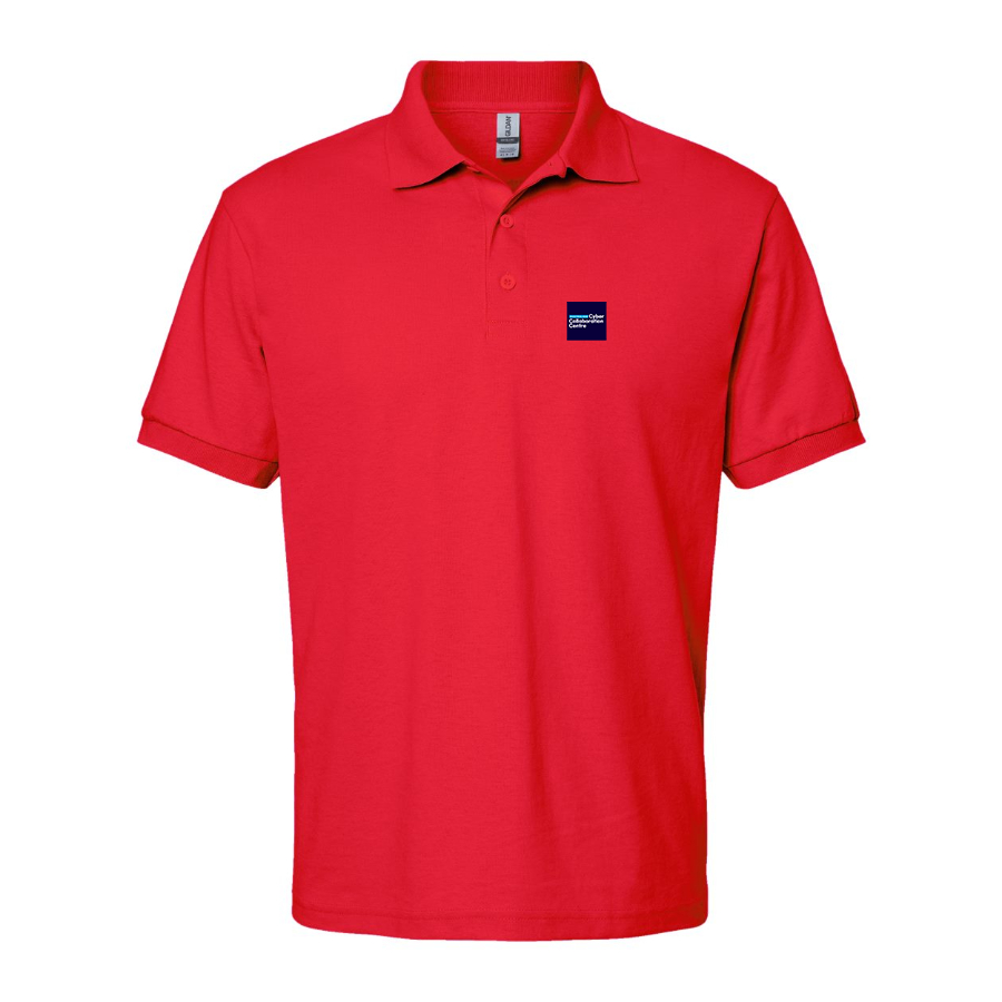 Men's Australian Cyber Collaboration Centre Logo Dry Blend Polo - Red