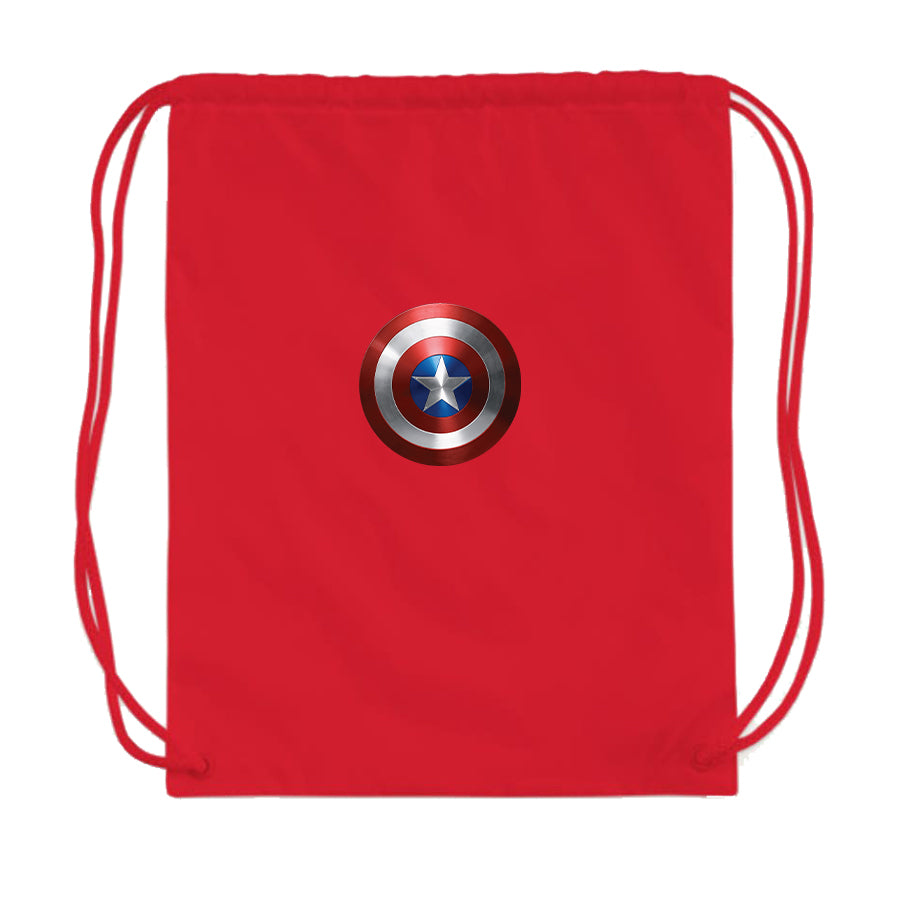 Captain America Superhero  Drawstring Bag