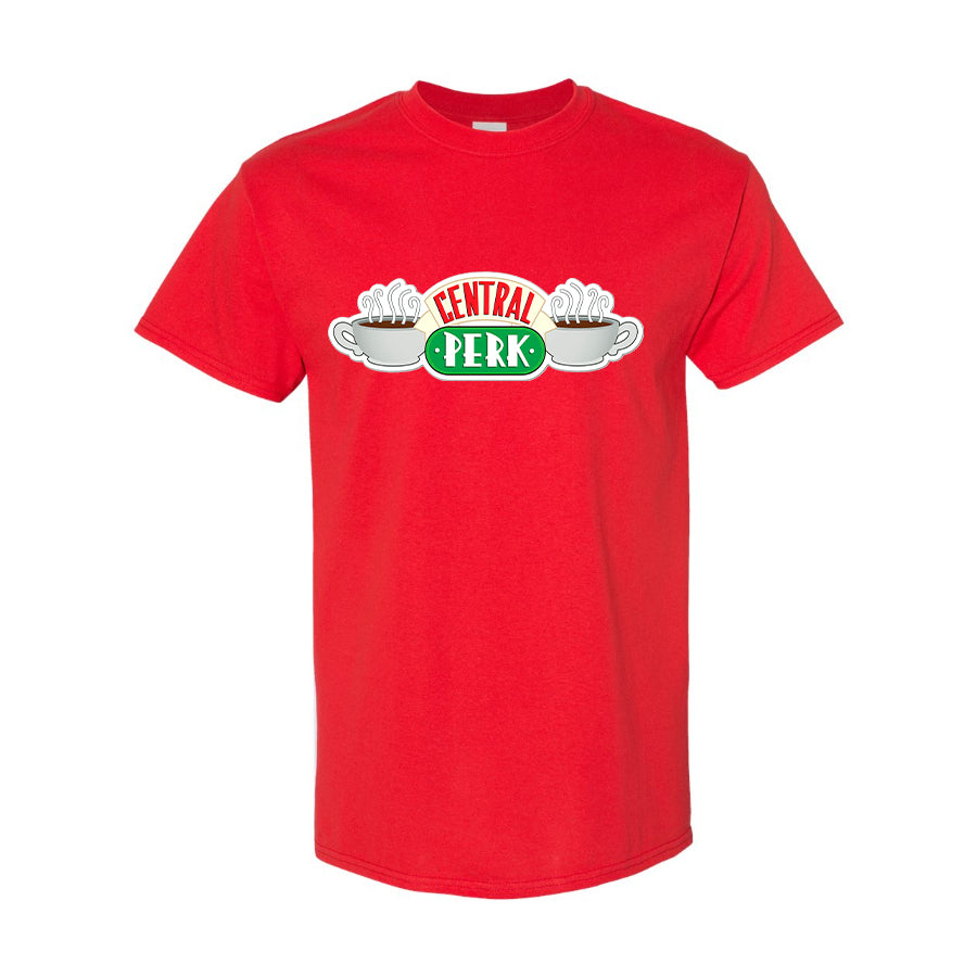 Men's Central Perk Friends Show  Cotton T-Shirt