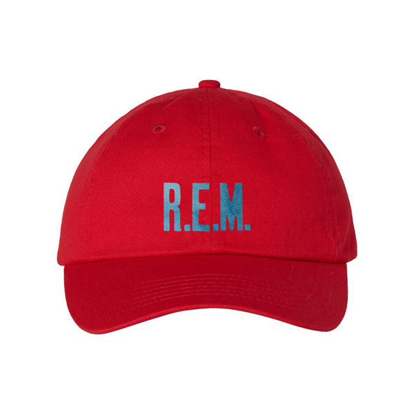 R.E.M. Blue  Valucap Adult Bio-Washed Classic Dad Hat