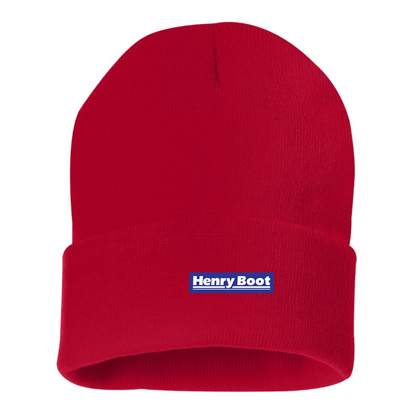 Henry Boot Logo Beanie Hat