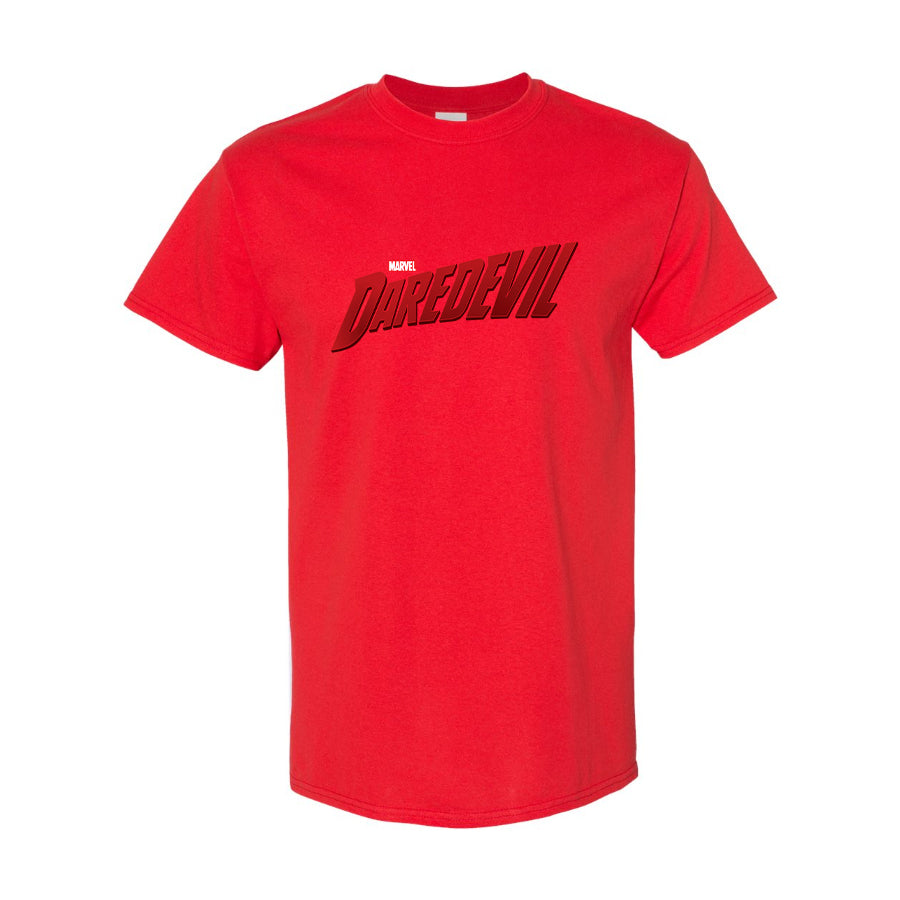 Men's Daredevil Marvel Superhero Cotton T-Shirt