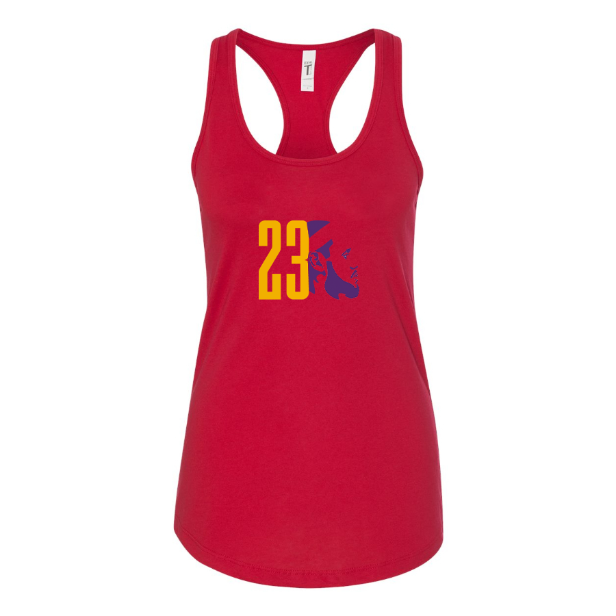 Women's Lebron James 23 Racerback Tank Top