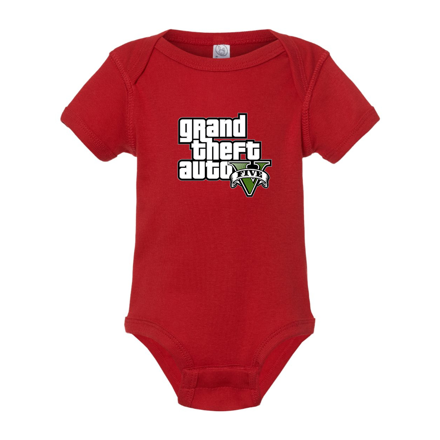 GTA 5 Grand Theft Auto V Baby Romper Onesie Game