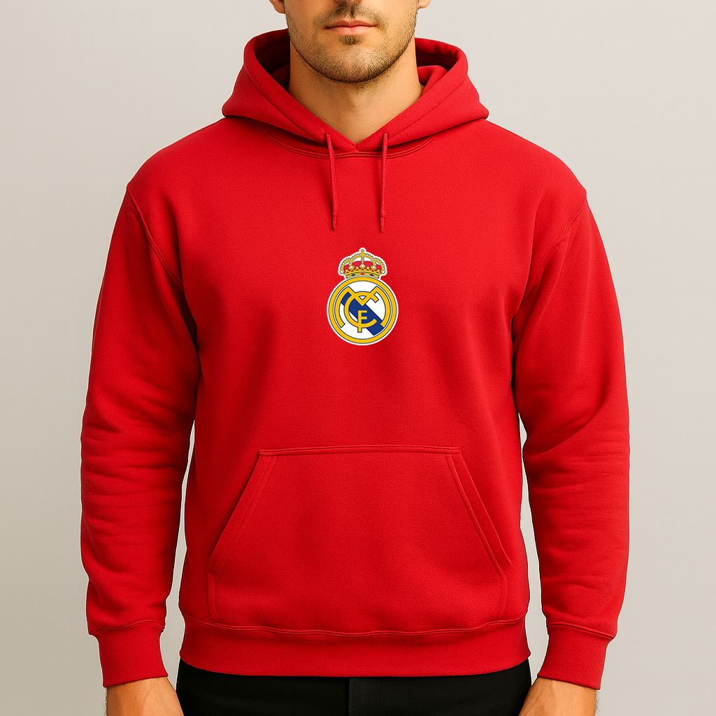 Men’s Real Madrid Soccer Pullover Hoodie