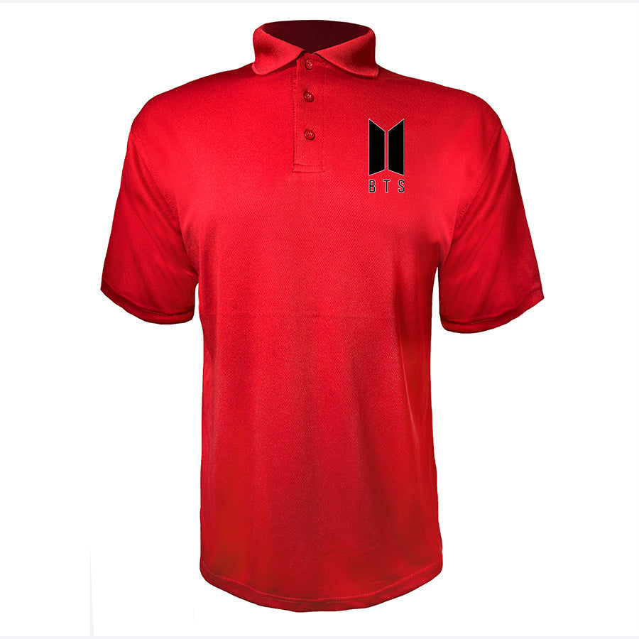 Men's BTS Music  Polyester Polo