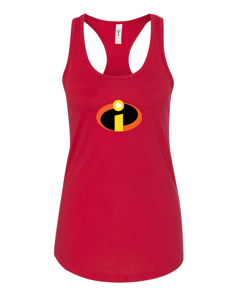 Women's The Incredibles Cartoon Racerback Tank Top