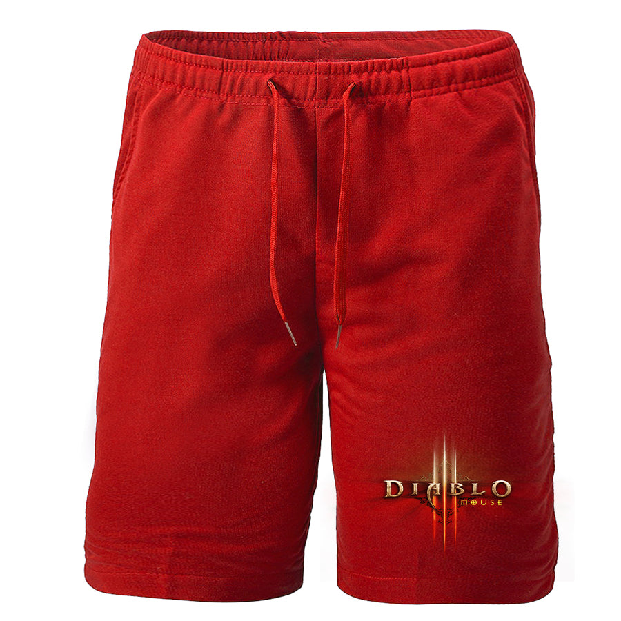 Men's Diablo 3 Game Athletic Fleece Shorts