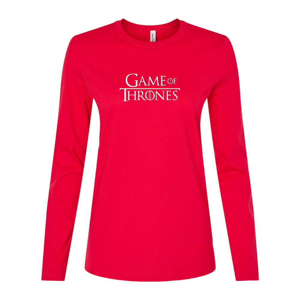 Women's Game of Thrones TV Show Long Sleeve T-Shirt