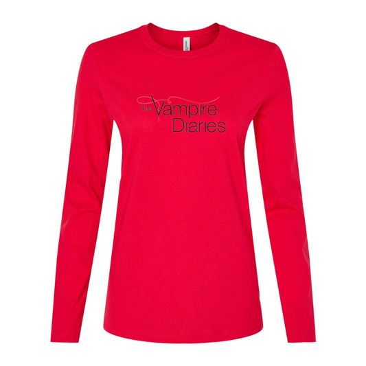 Women's The Vampire Diaries Series Show Long Sleeve T-Shirt