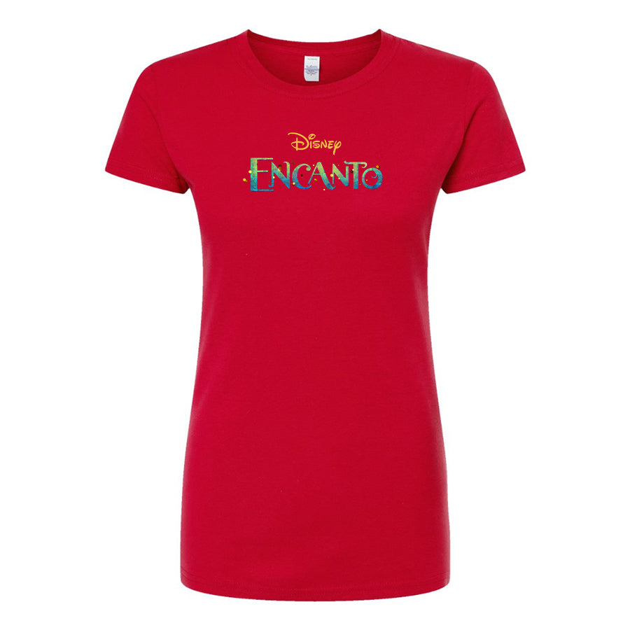 Women's Encanto Disney Cartoon Round Neck T-Shirt