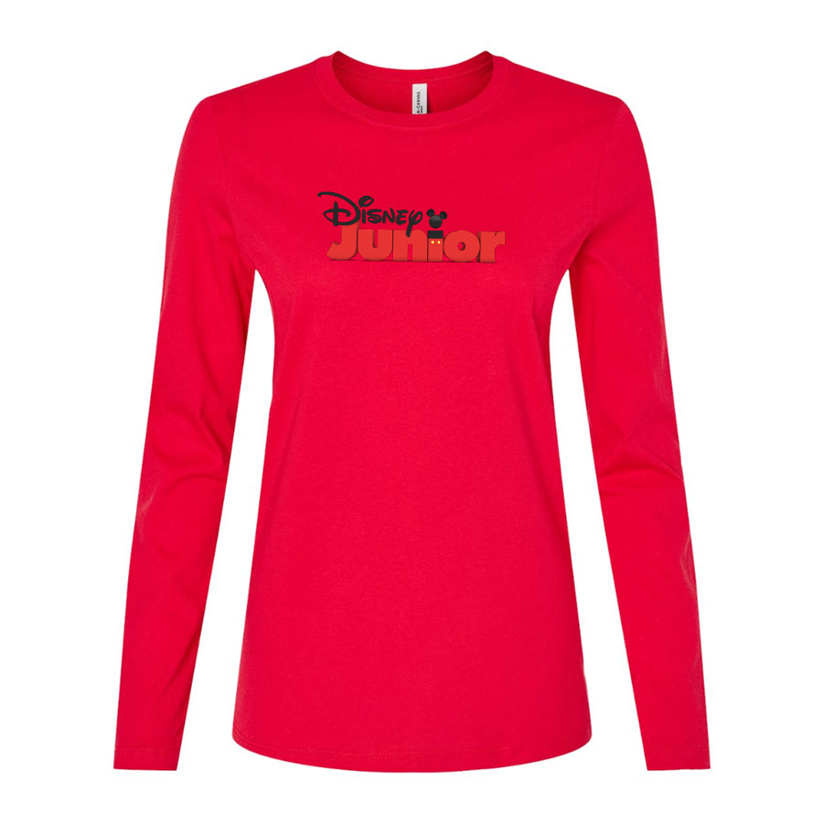 Women's Disney Cartoon Junior Long Sleeve T-Shirt