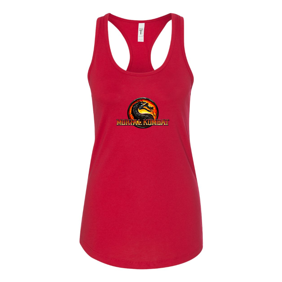 Women's Mortal Kombat Game Racerback Tank Top