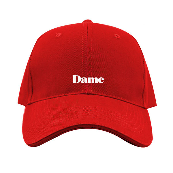 Dame Products   Dad Baseball Cap Hat
