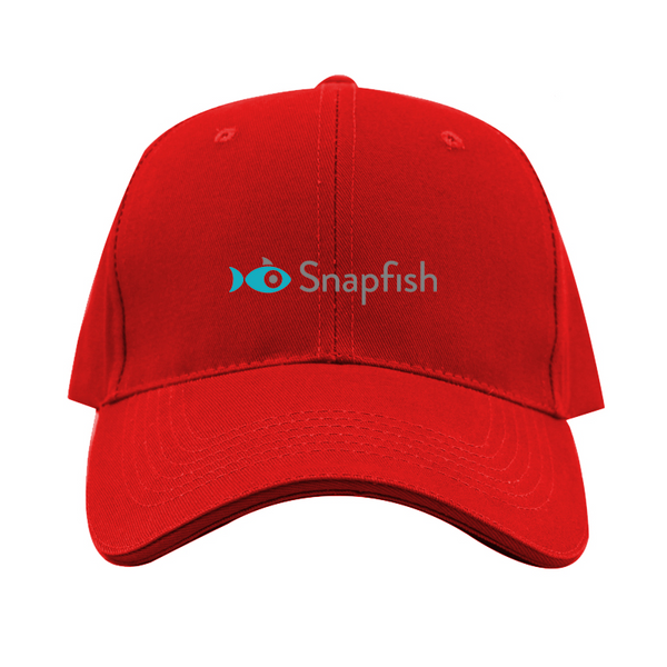 Snapfish Logo  Dad Baseball Cap Hat