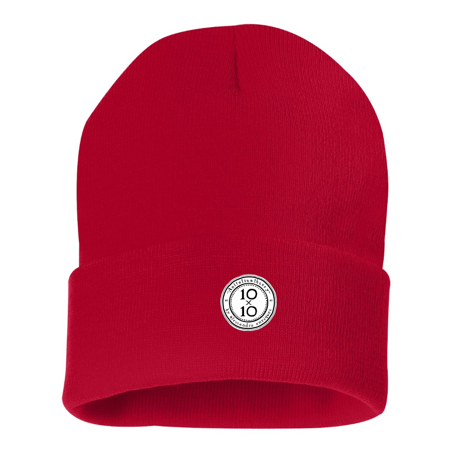 10x10 An Italian Theory Logo Beanie Hat