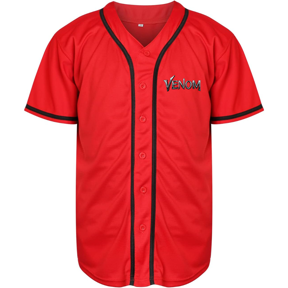 Men's Venom Movie Baseball Jersey