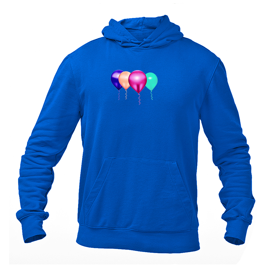 Men's Balloon-Emojis Logo Pullover Hoodie