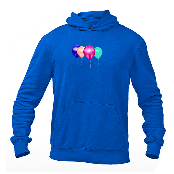 Men's Balloon-Emojis Logo Pullover Hoodie