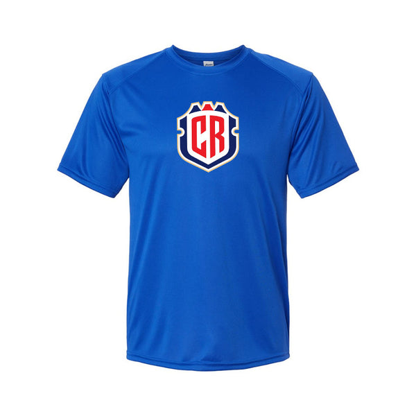 Men's Costa Rica National Soccer Team Polyester T-Shirt