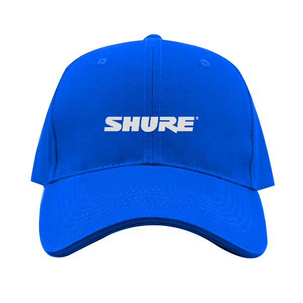 Shure Logo  Dad Baseball Cap Hat