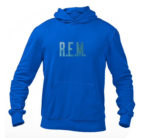 Men's R.E.M. Blue Softstyle Midweight Hooded Sweatshirt
