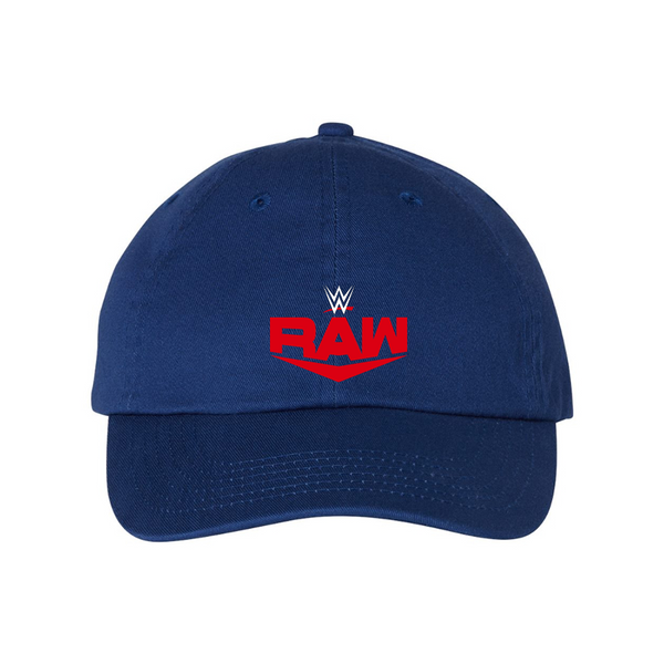 WWE Raw  Valucap Adult Bio-Washed Classic Dad Hat