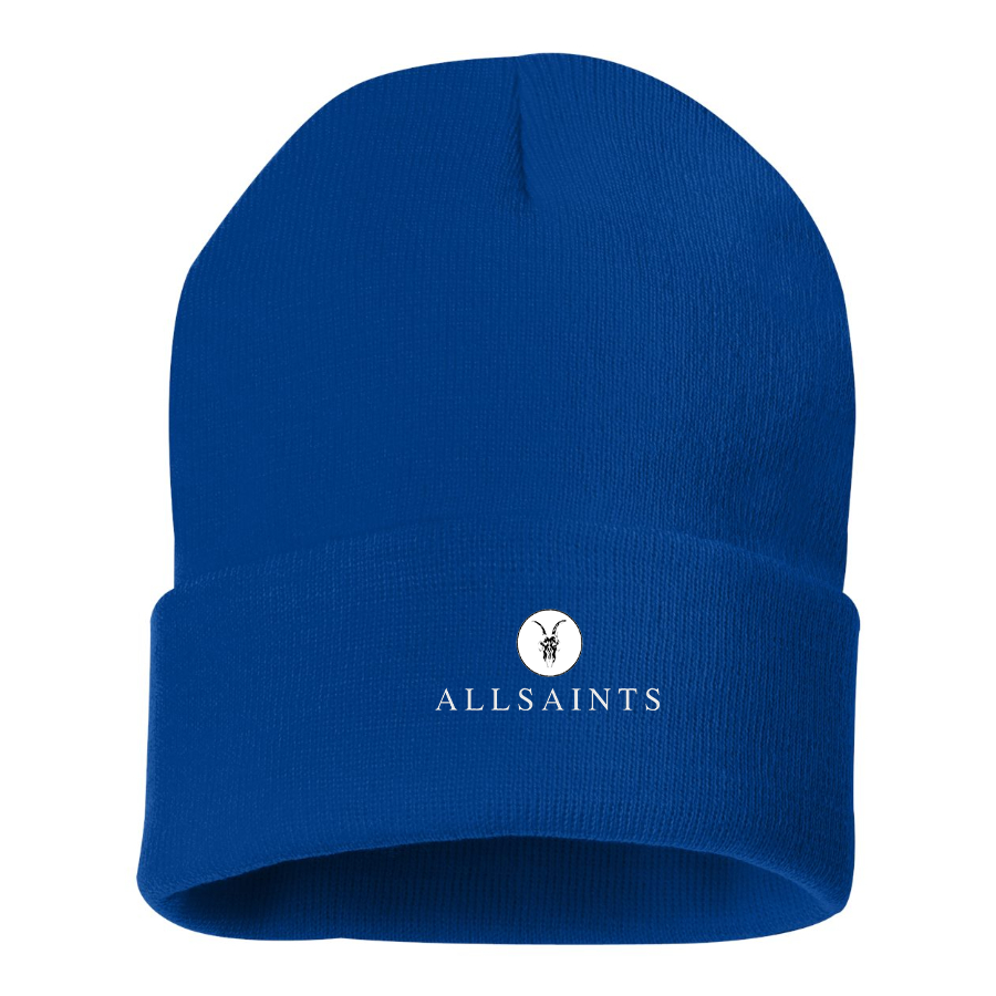 AllSaints Logo Beanie Hat